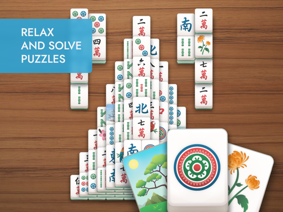 Ảnh chụp màn hình của Mahjong - Tile Matching Puzzle iPad 