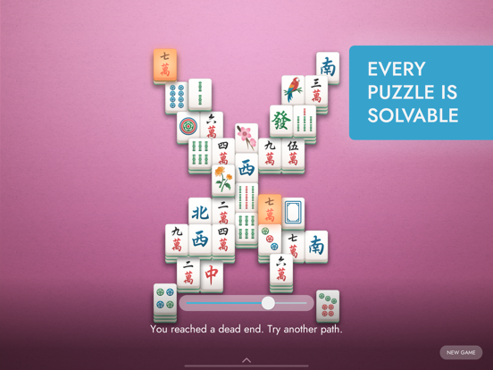 Ảnh chụp màn hình của Mahjong - Tile Matching Puzzle iPad 
