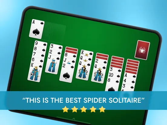 Capturas de tela do ⋆Spider Solitaire: Card Games iPad 
