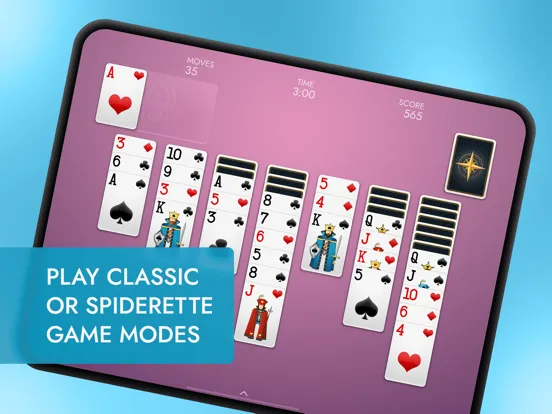 Capturas de tela do ⋆Spider Solitaire: Card Games iPad 