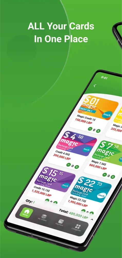 Top Up Screenshots