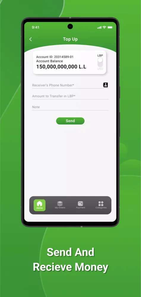 Top Up Screenshots