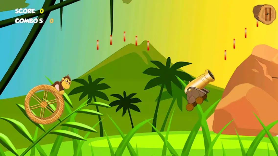 Capturas de pantalla de Chines Jungle Gorilla Jumping
