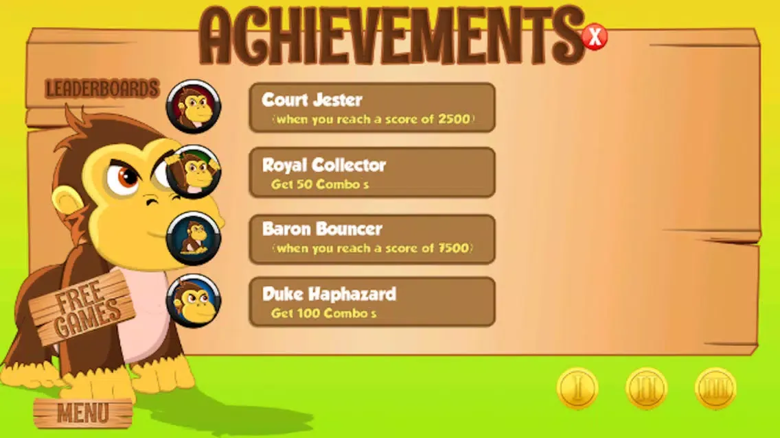 Capturas de pantalla de Chines Jungle Gorilla Jumping