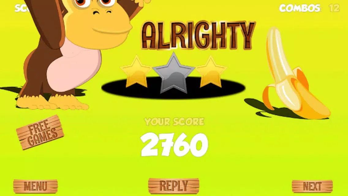 Capturas de pantalla de Chines Jungle Gorilla Jumping