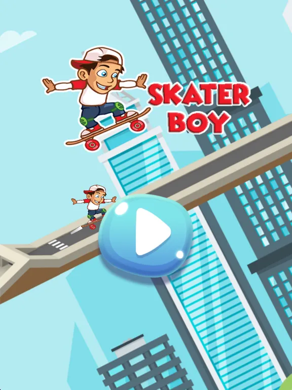 ภาพหน้าจอของ Crazy Skater Boy Big Adventure iPad 