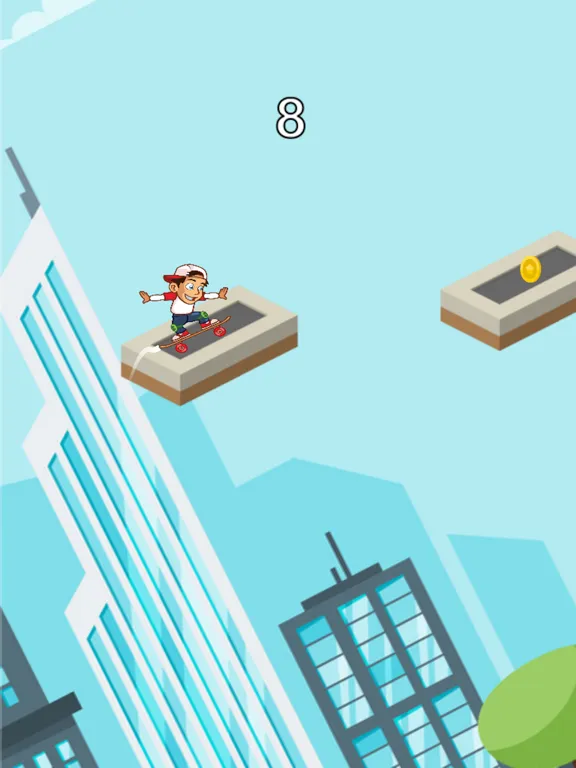ภาพหน้าจอของ Crazy Skater Boy Big Adventure iPad 