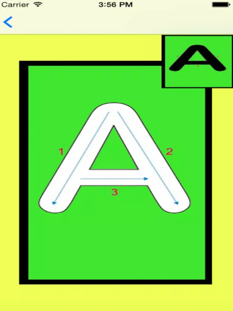 ภาพหน้าจอของ Abc Tracer Lte Flashcard Game With Coloring 123 Drawing For Kids iPad 