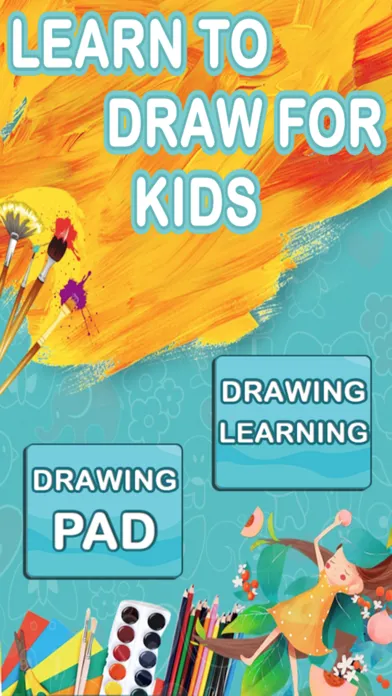 Time To Draw- Kids Drawing Pad Screenshots