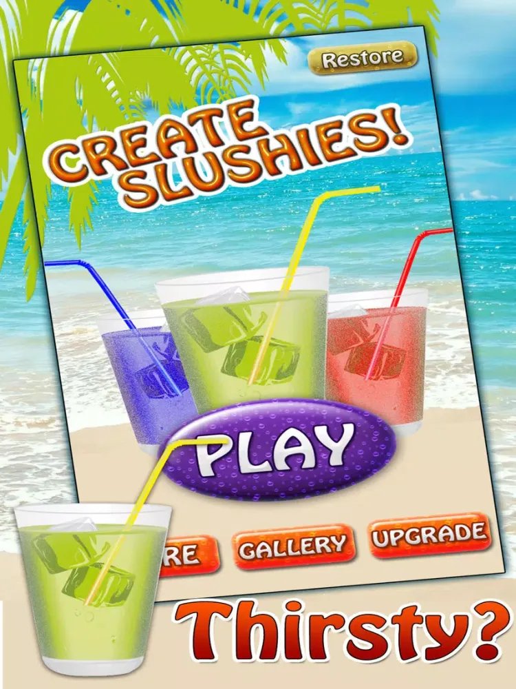 Slurpee Ice drink maker - fun icy fruit soda and slushies dessert game for all age pro version iPad  스크린샷