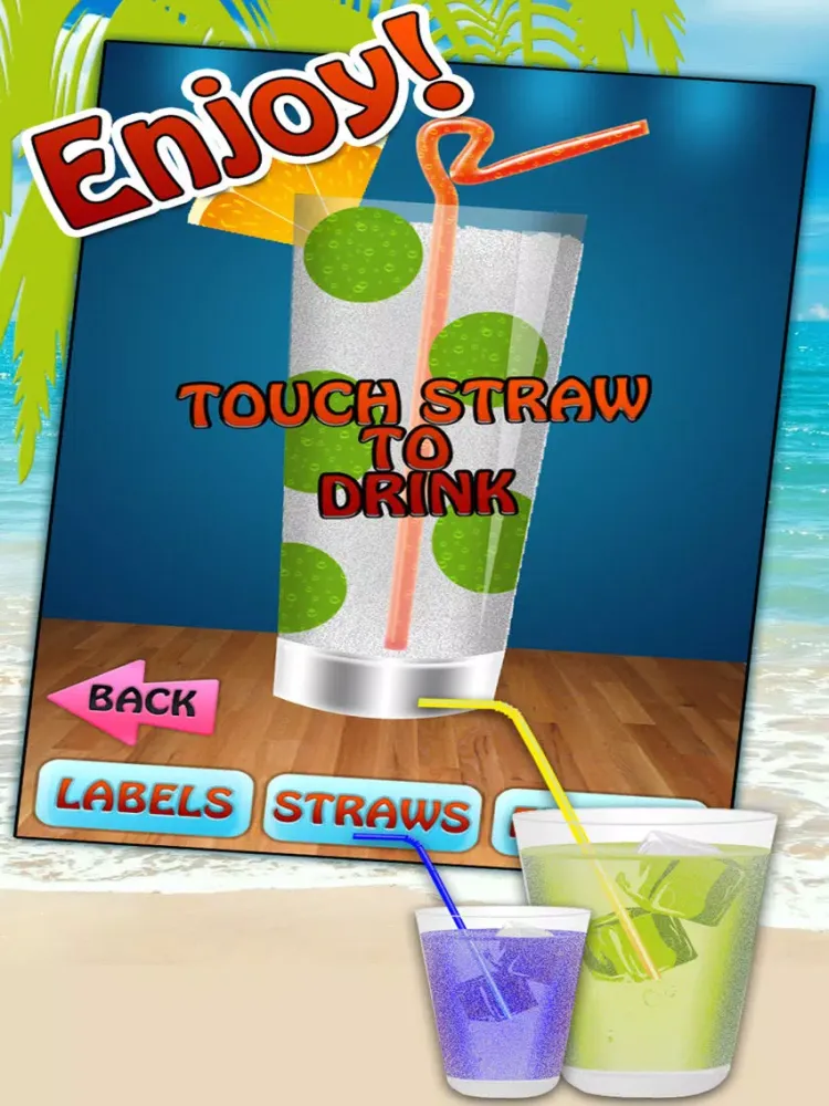Slurpee Ice drink maker - fun icy fruit soda and slushies dessert game for all age pro version iPad  스크린샷