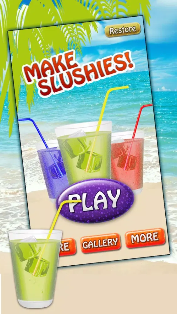 Slurpee Ice drink maker - fun icy fruit soda and slushies dessert game for all age pro version 스크린샷