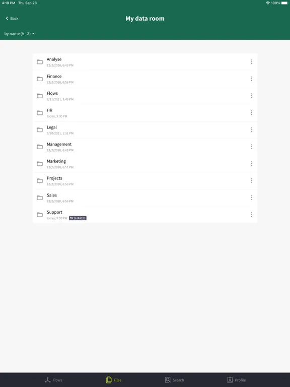 Brainloop MeetingSuite iPad  Screenshots