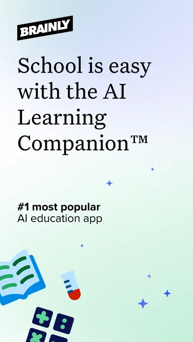 Tangkapan skrin Brainly: AI Homework Helper