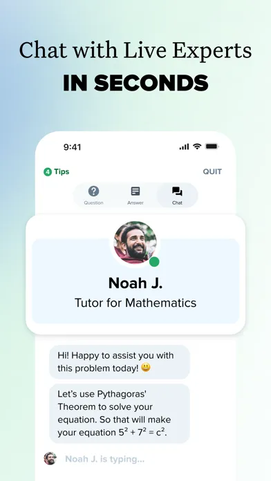Tangkapan skrin Brainly: AI Homework Helper