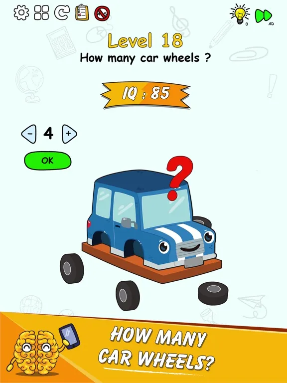 Ảnh chụp màn hình của Brain Master - IQ Challenge iPad 