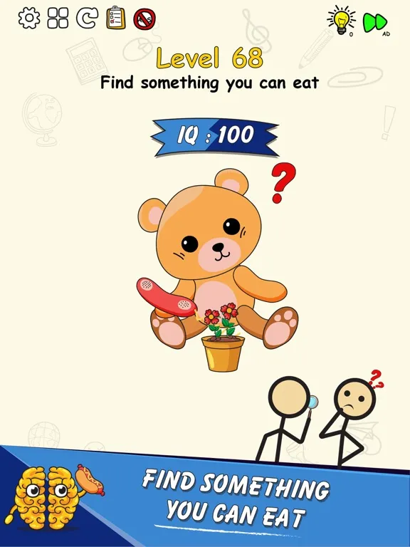 Ảnh chụp màn hình của Brain Master - IQ Challenge iPad 
