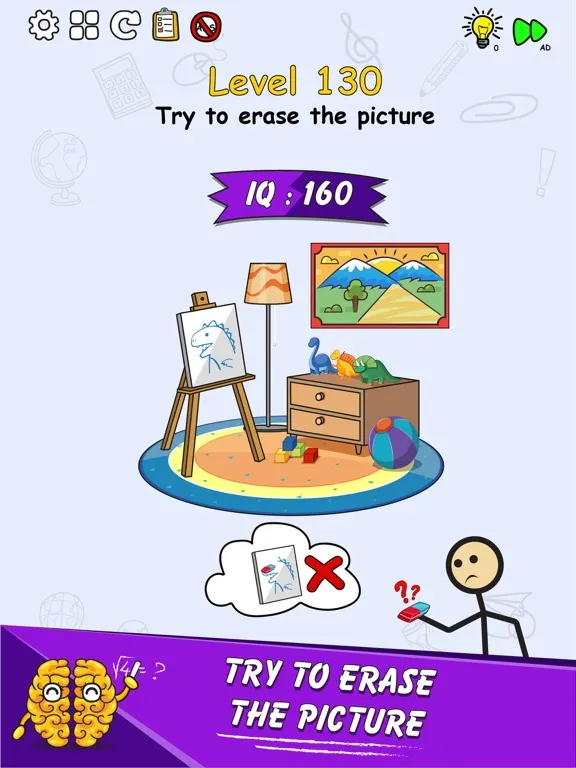 Ảnh chụp màn hình của Brain Master - IQ Challenge iPad 
