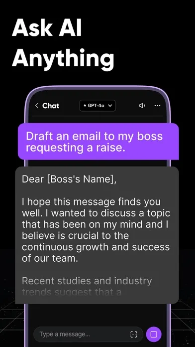 Capturas de pantalla de AI Chat Assistant - Chatomic
