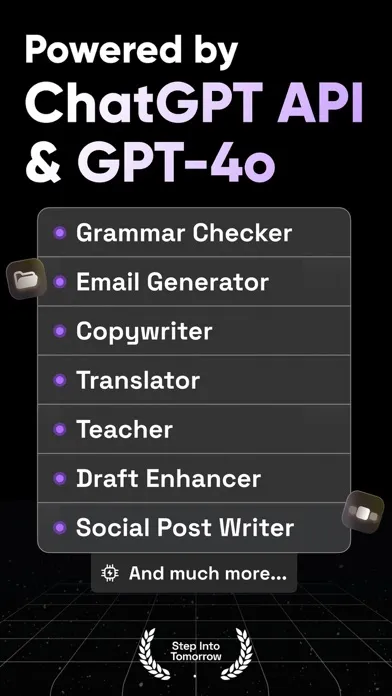 Capturas de pantalla de AI Chat Assistant - Chatomic