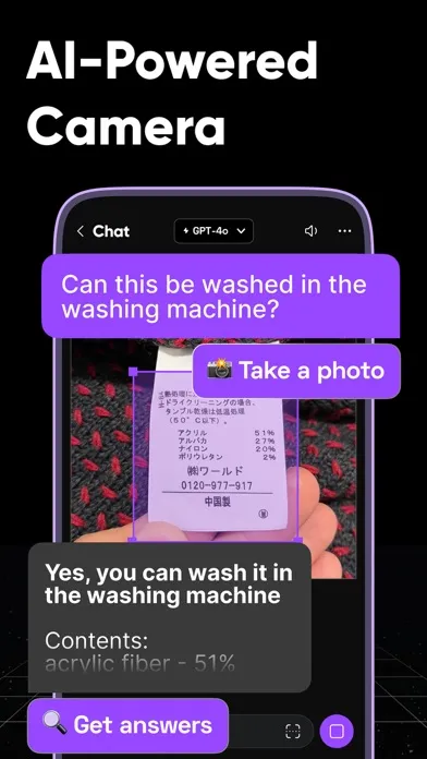 Capturas de pantalla de AI Chat Assistant - Chatomic