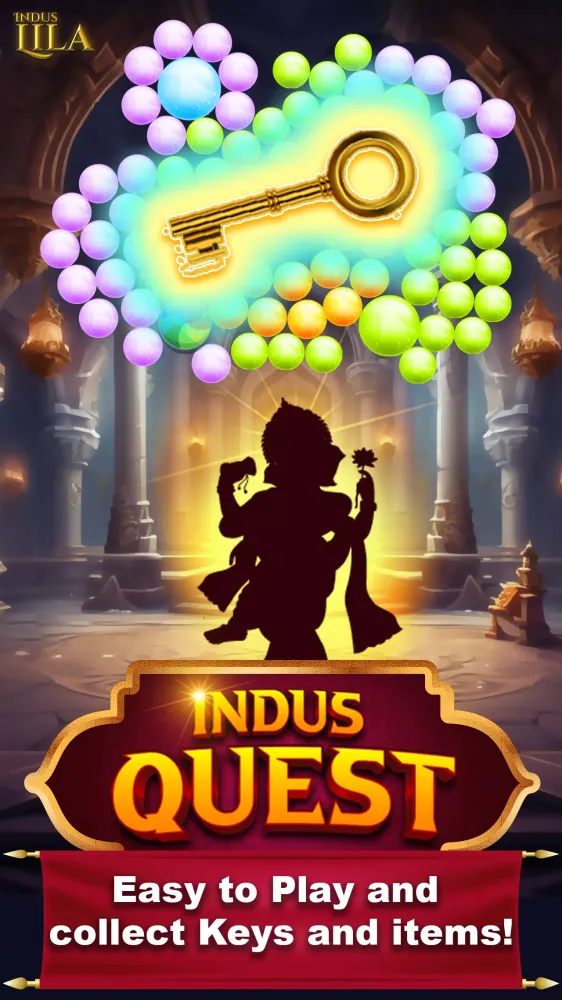 Capturas de pantalla de Indus Quest Idols: Bubble game