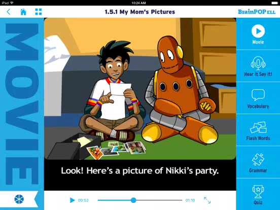 BrainPOP ELL iPad  スクリーンショット