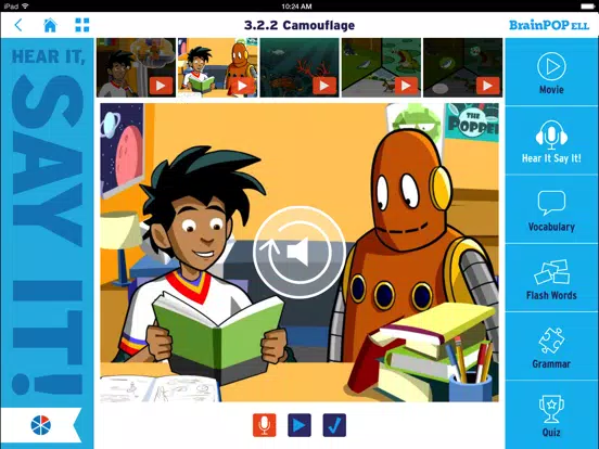 BrainPOP ELL iPad  スクリーンショット