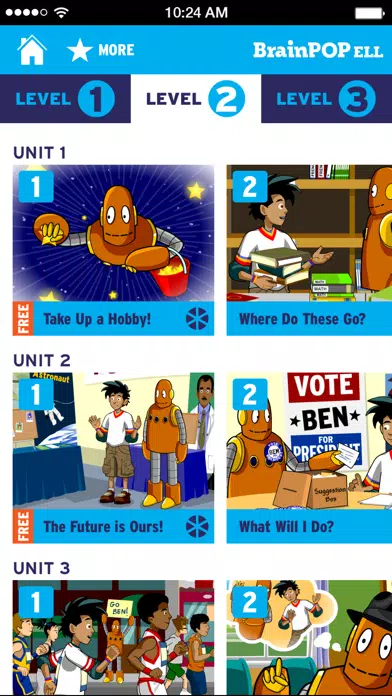 BrainPOP ELL スクリーンショット