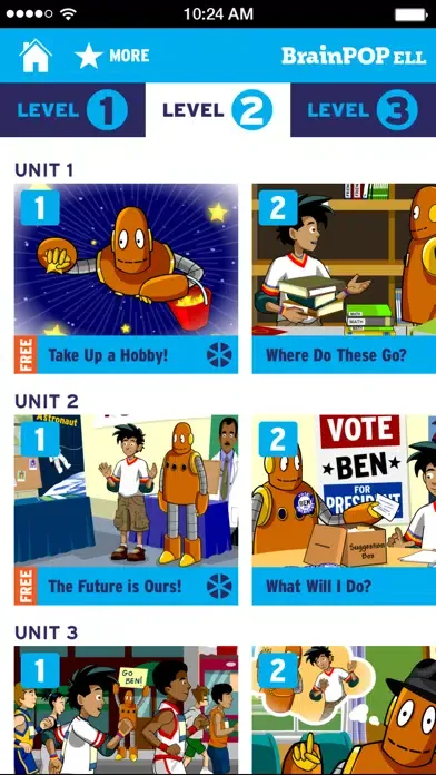 BrainPOP ELL 스크린샷