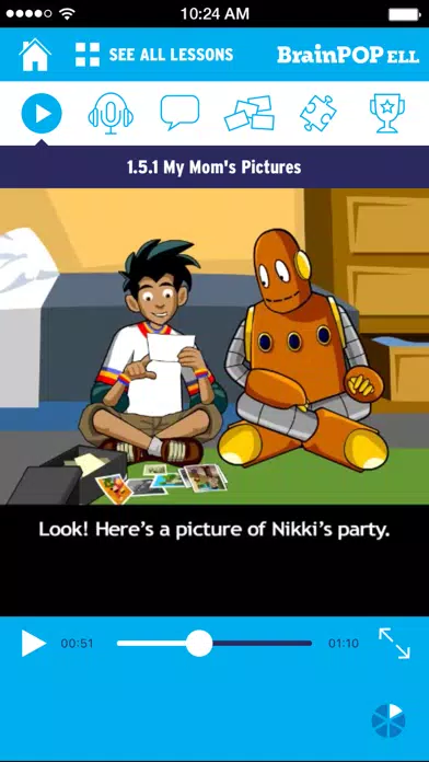 BrainPOP ELL スクリーンショット