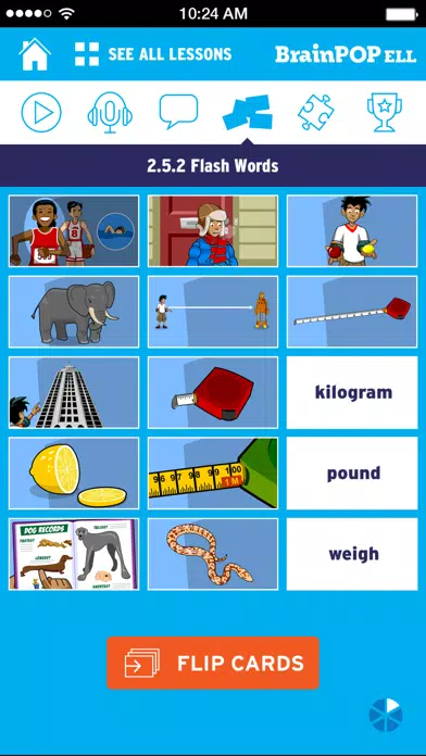 BrainPOP ELL スクリーンショット