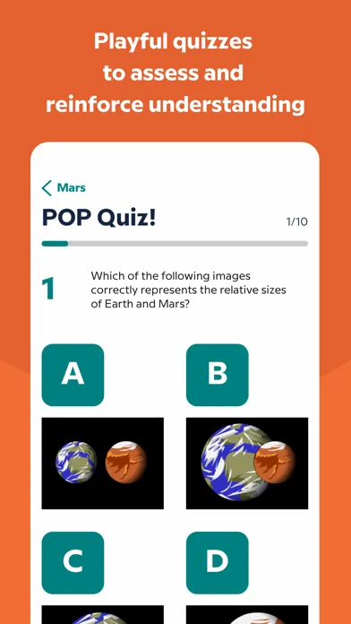 Capturas de tela do BrainPOP
