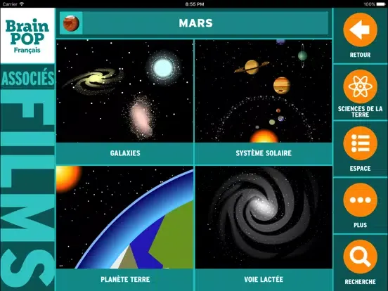 Screenshot di BrainPOP: Film du Jour iPad 