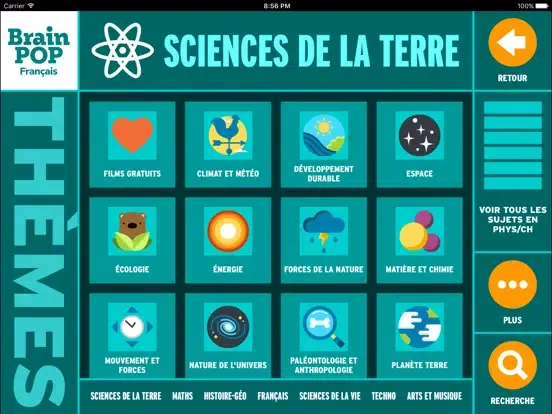 Screenshot di BrainPOP: Film du Jour iPad 