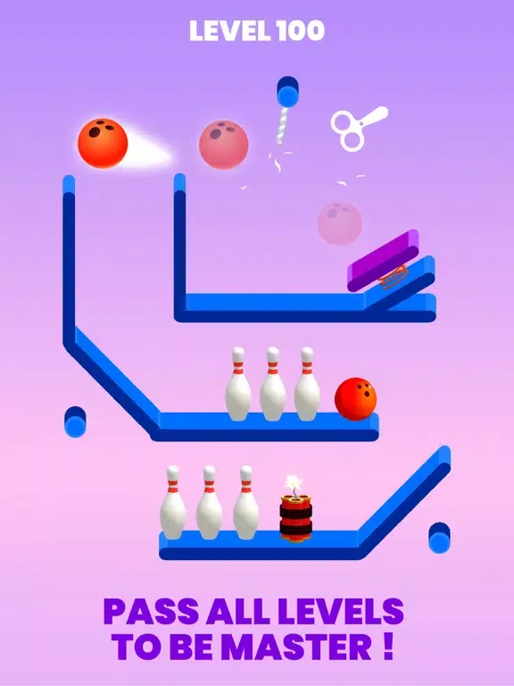 Ảnh chụp màn hình của Tricky Bowling iPad 