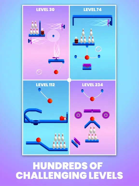 Ảnh chụp màn hình của Tricky Bowling iPad 