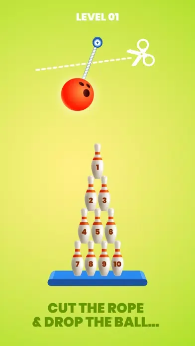 Ảnh chụp màn hình của Tricky Bowling