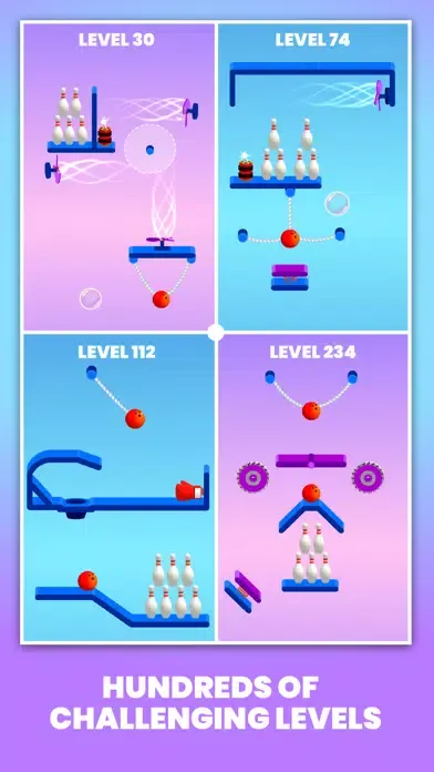 Ảnh chụp màn hình của Tricky Bowling