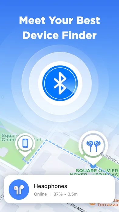 Captures d'écran de Find Bluetooth Device Tracker