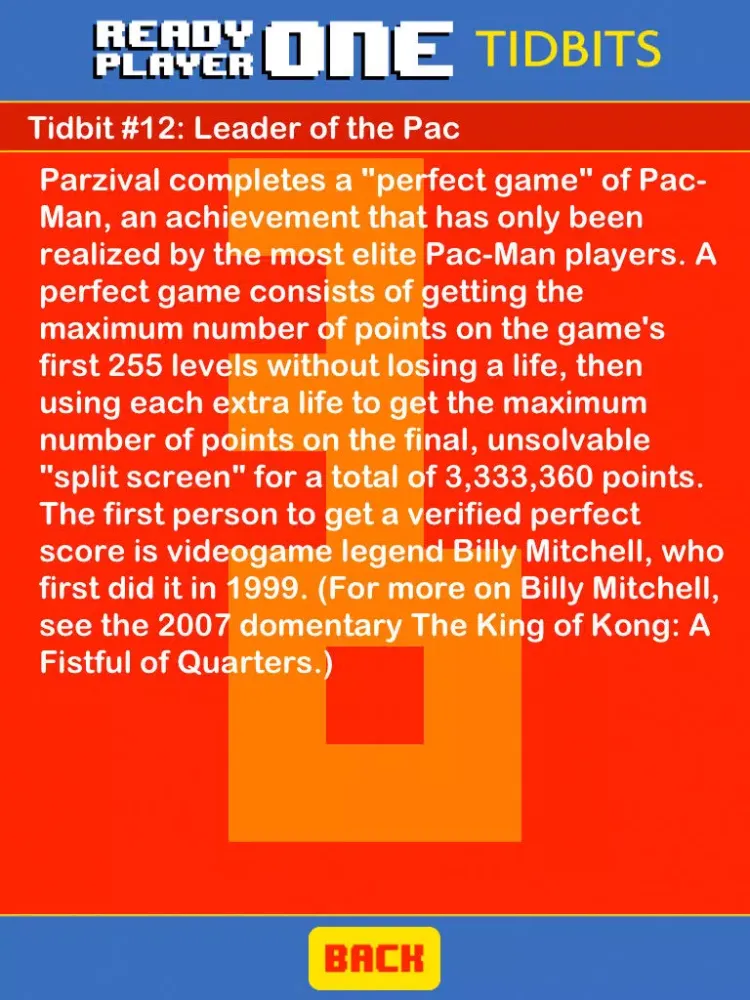 Скриншоты Ready Player One - Tidbit Trivia iPad 