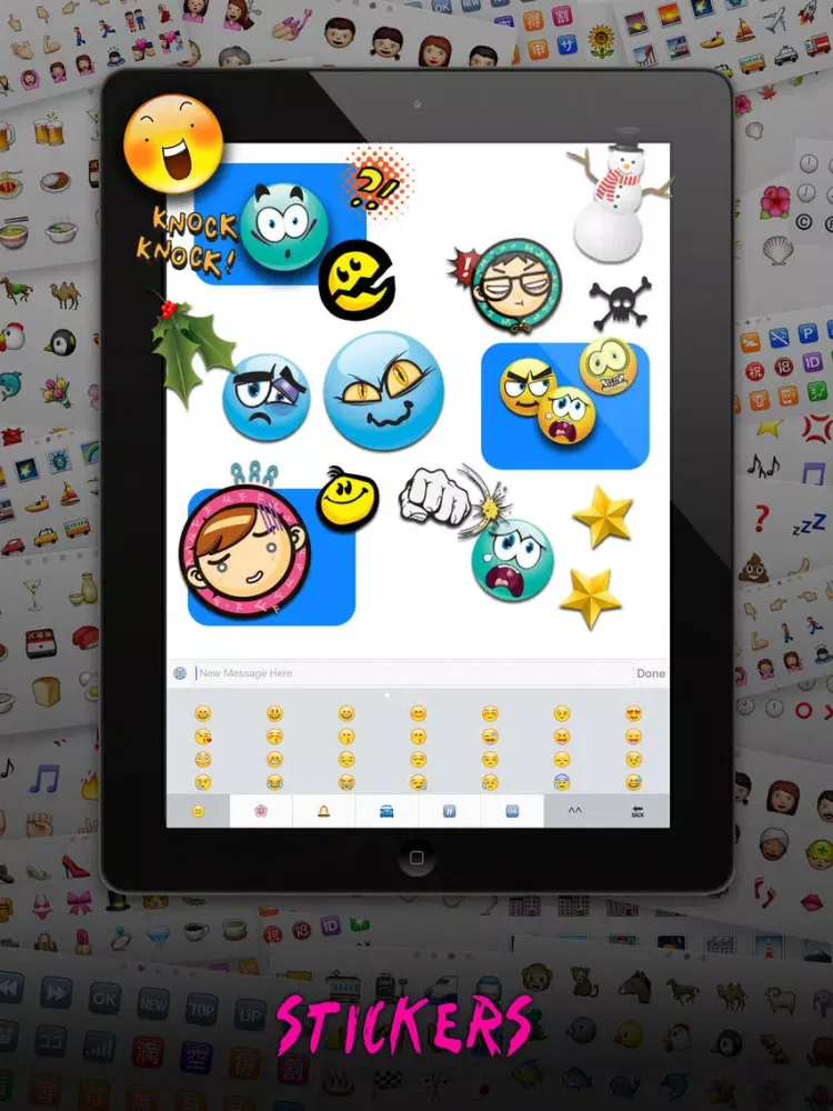 Emoji Keyboard Plus free iPad  Screenshots