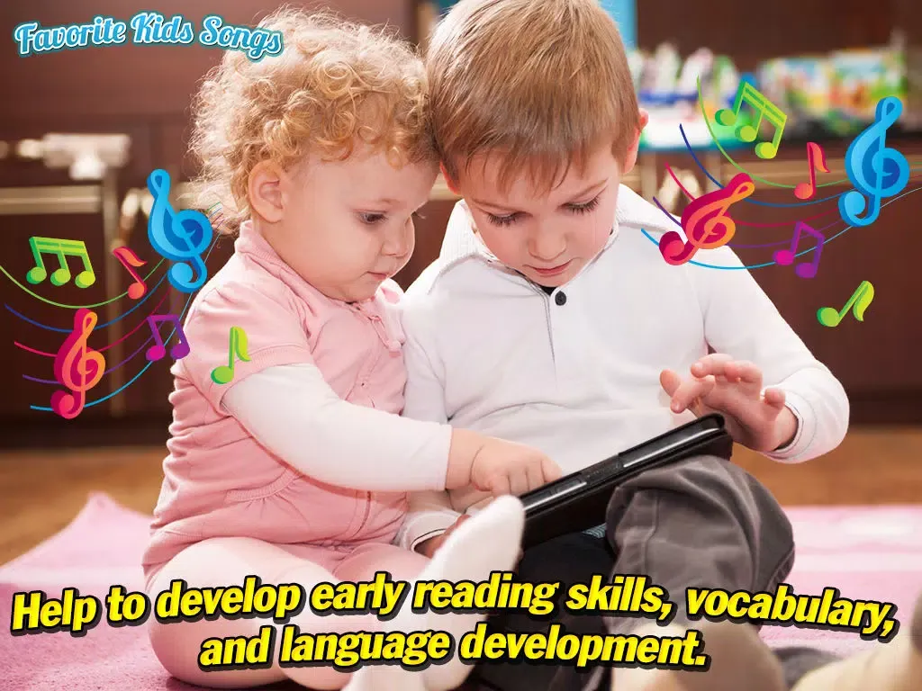 Ảnh chụp màn hình của Favorite Kids Songs, Nursery Rhymes and Baby Lullabies iPad 