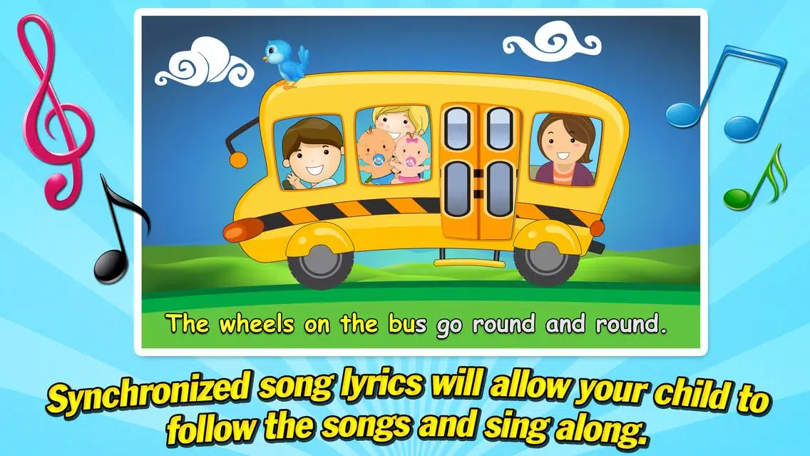 Ảnh chụp màn hình của Favorite Kids Songs, Nursery Rhymes and Baby Lullabies