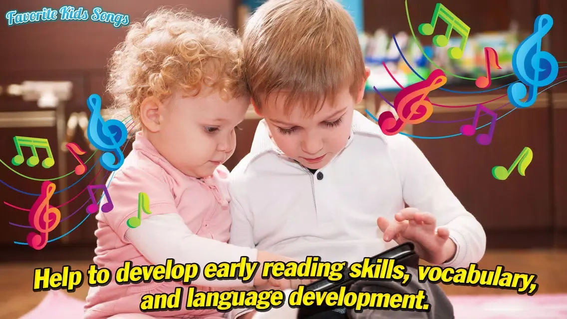 Ảnh chụp màn hình của Favorite Kids Songs, Nursery Rhymes and Baby Lullabies