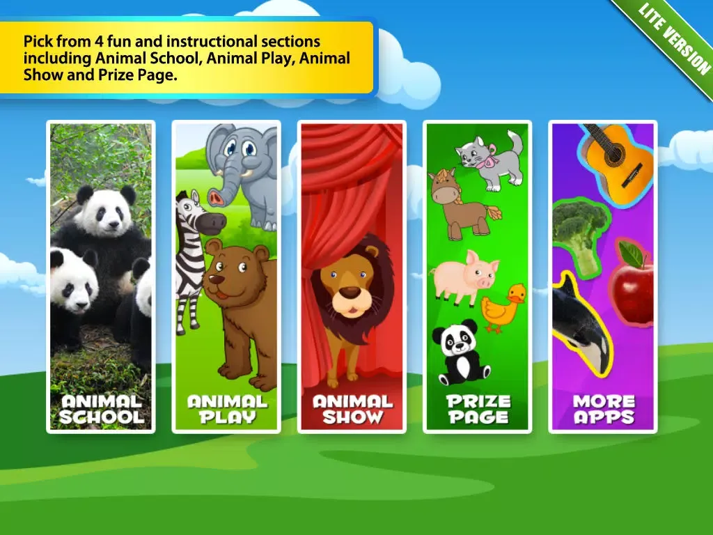 First Words for Toddlers 1: Animals Lite iPad  سکرین شاٹس