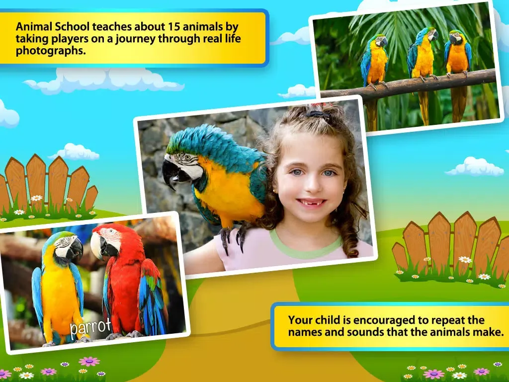 First Words for Toddlers 1: Animals Lite iPad  سکرین شاٹس