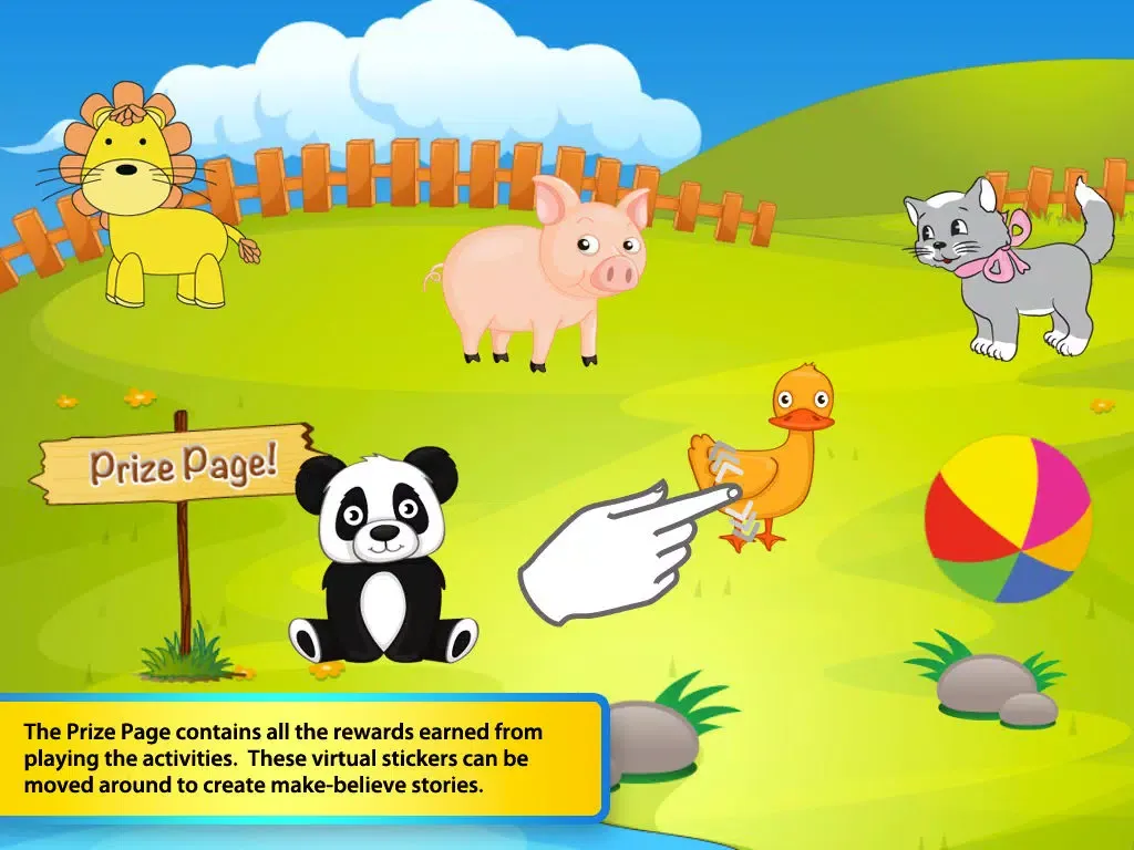 First Words for Toddlers 1: Animals Lite iPad  سکرین شاٹس