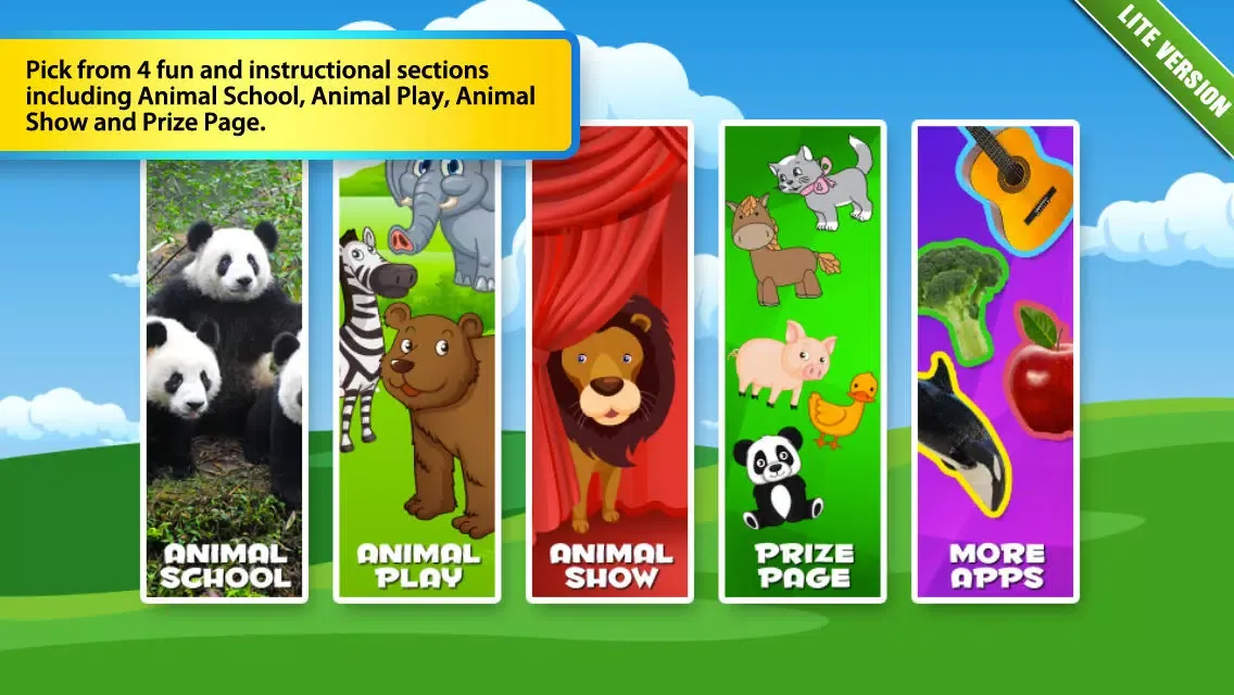 First Words for Toddlers 1: Animals Lite سکرین شاٹس