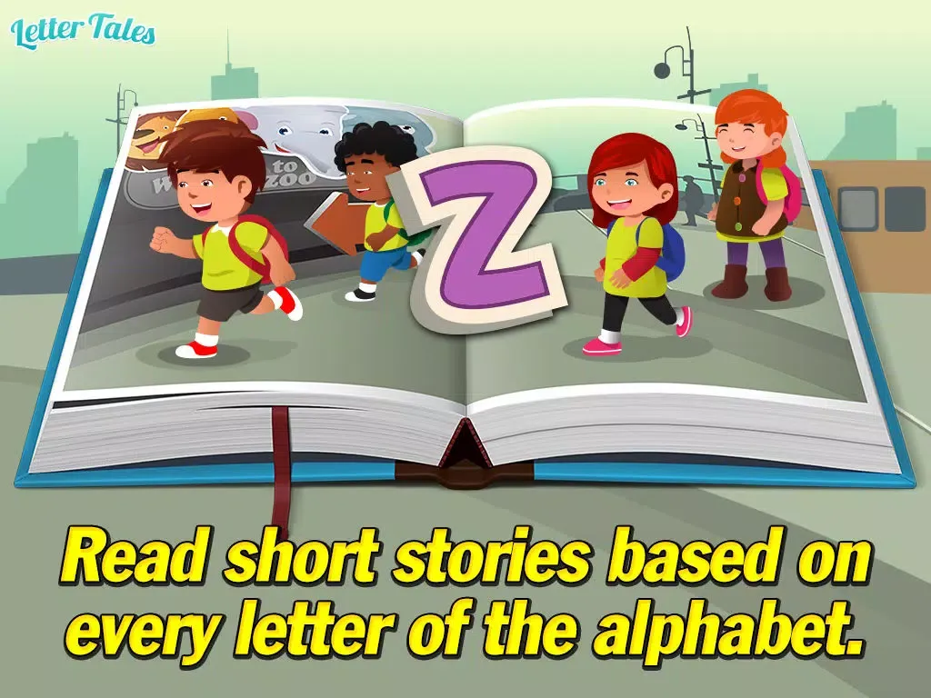 Capturas de pantalla de Letter Tales - Learn to Read and Write with Short Alphabet Stories for Kids iPad 